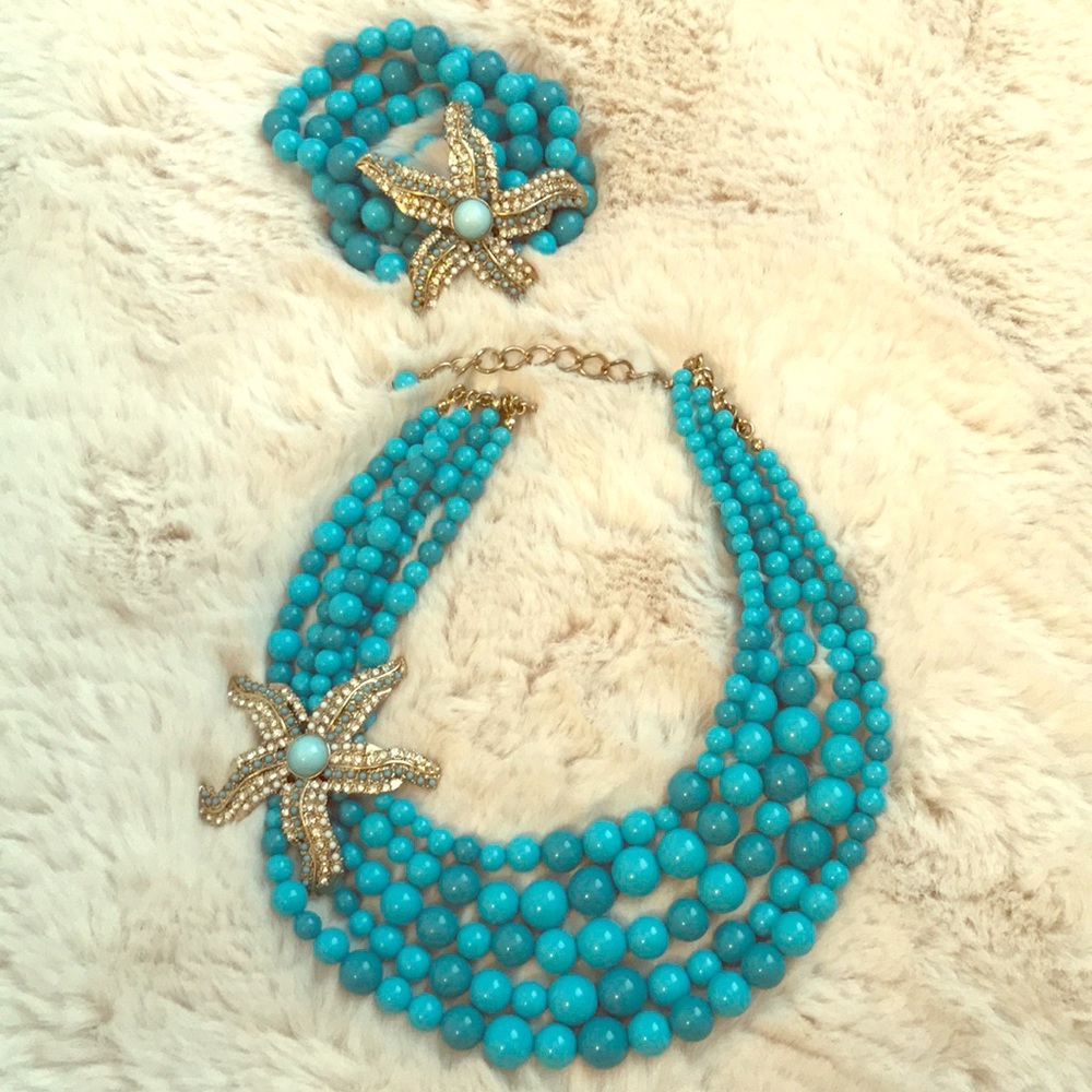 Beautiful turquoise set